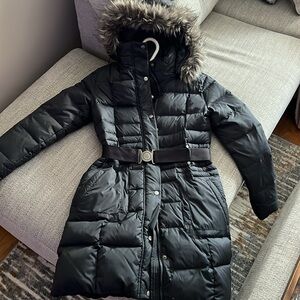 DKNY Elegant Black Outerwear XS